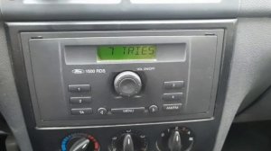 LOCKED. Разблокировка магнитолы Ford 1500RDS