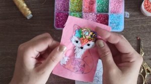 Брошь из бисера и пайеток "Лисичка". Brooches DIY.