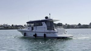 Nord Star 36 Обзор моторной яхты на воде #nordstar36+ | Yachts Expert