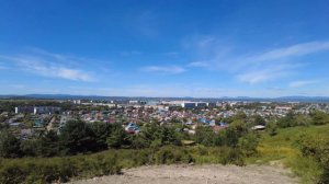 Арсеньев | август'22 | работы на видовой площадке | Памятник Арсеньеву