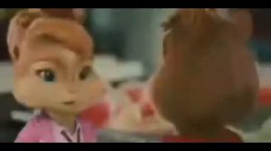 Элвин и бурундуки поют песню "моя новелла"