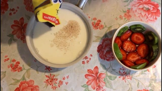 нежный десерт из ряженки или снежка \ НАКИПЕЛО! МАМА!