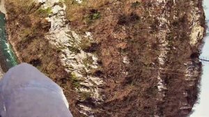 Bungy 207. Прыжок на эластичном канате с высоты 207 метров.