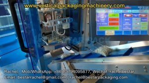 Popcorn puffed snack automatic weighing and packaging machine