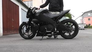 My custom Buell XB 12 Scg Streetfighter sound check