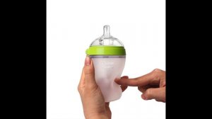 Comotomo Baby Bottle, 2 Pack, Green 8 Oz (250 Ml)