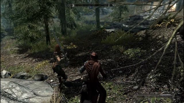 Skyrim Mod: Caele - Custom Voiced Follower (Gameplay) смотреть онлайн