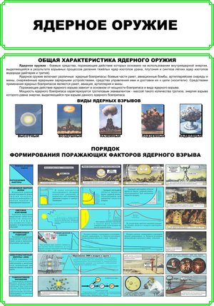 ОБЖ, 10 класс. Современные средства поражения. Оружие массового поражения.Часть 1. Ядерное оружие