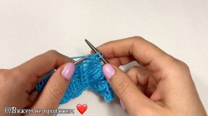 Классическое закрытие петель, 2 ВИДА. Вязание спицами.MOV