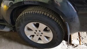 Поменял Nokian Nakka SUV 265/65/17 на Nokian Rotiiva HT 265/70/17 на Nissan Pathfinder r51