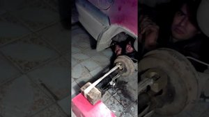 Снятие тормозного барабана Renault Logan