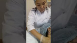 Лимфодренажный массаж лица. По французской методики. Техника массажа. Я модель.