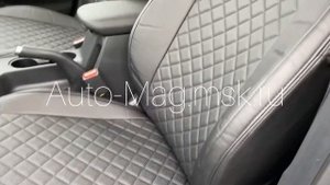 Чехлы на КИА Селтос 2020 из экокожи | Фабрика Автопилот | Установка с выездом мастера