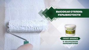 Грунт-краска с кварцевым наполнителем ТМ Bioplast