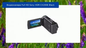 Видеокамера Full HD Sony HDR-CX200E Black обзор и отзыв