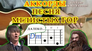 Мглистые Горы Песня гномов из Хоббита Аккорды ? Разбор песни на гитаре ♫ Гитарный Бой