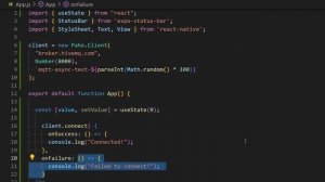 Simple Paho MQTT Javascript React Native Tutorial