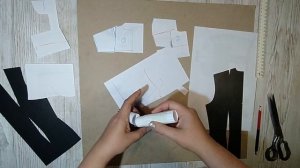 Вытачка на спинке. ВАРИАНТЫ МОДЕЛИРОВАНИЕ И ПЕРЕНОСА ВЫТАЧКИ