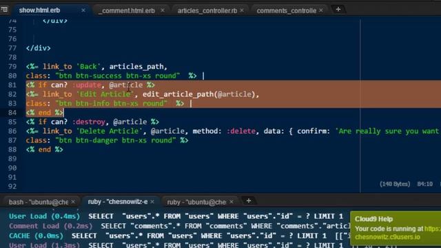 Ruby On Rails - CanCanCan Views смотреть онлайн