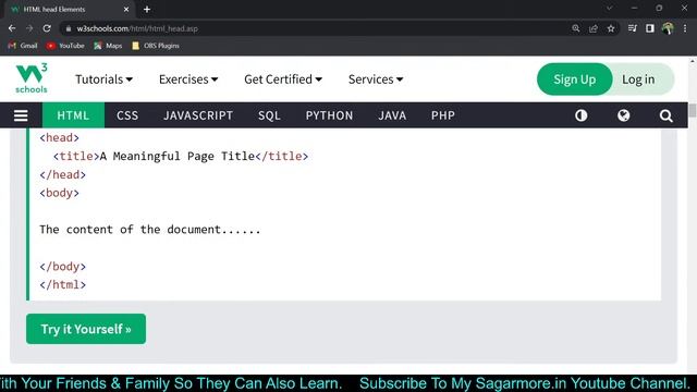 Part 14: HTML JavaScript, File Paths & Head | Complete HTML Course