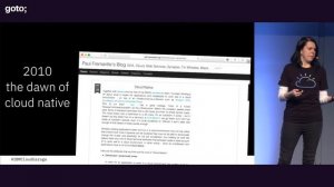 Cloud Native is about Culture, not Containers • Holly Cummins • GOTO 2018