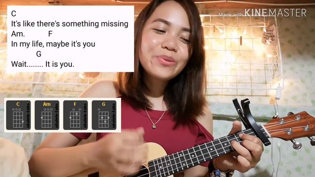 Can't Get Out - Jem, Ashley, & Lance | Ukulele Cover + Chords & Lyrics смотреть онлайн