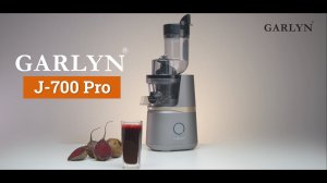 Свекольный сок в соковыжималке GARLYN J-700 Pro