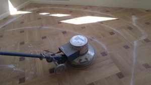 Полировка паркета колумбусом