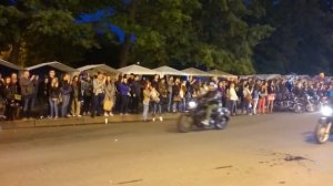 Harley Davidson Days ночной парад выезд