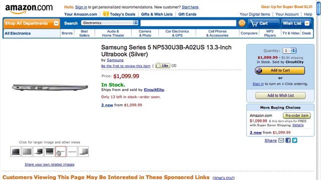 Samsung Series 5 13.3″ Ultrabook смотреть онлайн