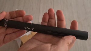 Распаковка микрофона SONY ECM VG1 | Unpacking SONY ECM VG1