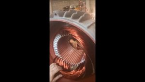 Перемотка электродвигателя переменного тока АИР 75 кВт