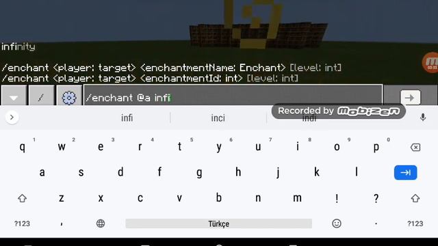 Как зачеровать веш с командай в Майнкрафт пе смотреть онлайн