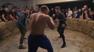 Евгений Моряк Курданов - Мариф Пиранья Пираев  Новый бой на кулаках #бой #кулаки #fight #nights #мм