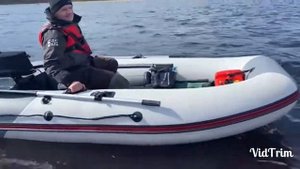 Тохатсу 5 на лодке Altair HD 320.