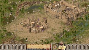 Stronghold Crusader - Spectacular AI Battles #075: Rat & 2 Phillips vs. Sultan & 2 Emirs