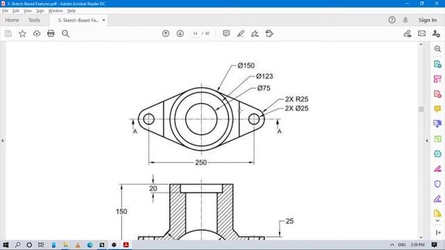 ✅?✅ Catia Tutorial # 33 : Sketch Based Feature