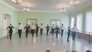 Русский народный танец: учебная комбинация.
