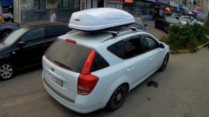 Багажник Бокс на крышу Kia Ceed универсал (2007-2012) в Нижнем Новгороде. АВТоДОП-НН.