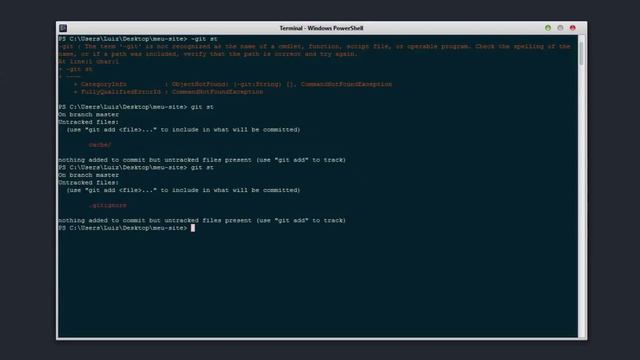 Controle de Versão com Git #4 - Primeiros passos no Git смотреть онлайн