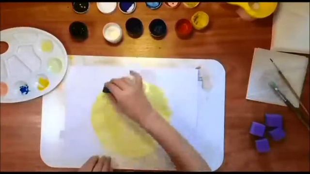 Рисуем Луну смотреть онлайн