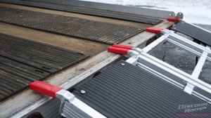 Black Ice Tri-Fold Snowmobile Trailer Ramps