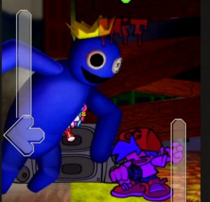 Радужные друзья. Музыкальный баттл. ФНФ. БЛУ Видеоигры. FNF