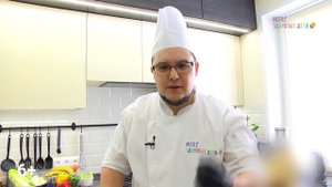 Готовим с детьми рецепт от шеф-повара // Десерт из банана и творога