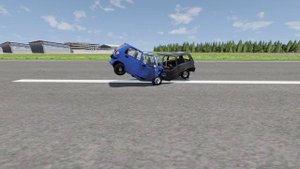 ВАЗ 1111 ОКА VS Daewoo Matiz {BeamNG.drive}