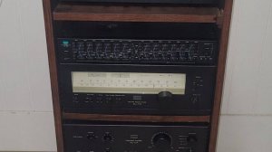 Винтажная стеллажная система Sansui Stereo Cabinet SE-510 AU-517 AX-7 TU-717-Япония-выпуск1977 -год