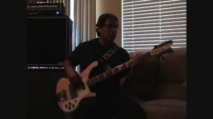 Rickenbacker Bass, George Harrsion, Beatles, Something, Abbey Road, Bass Cover