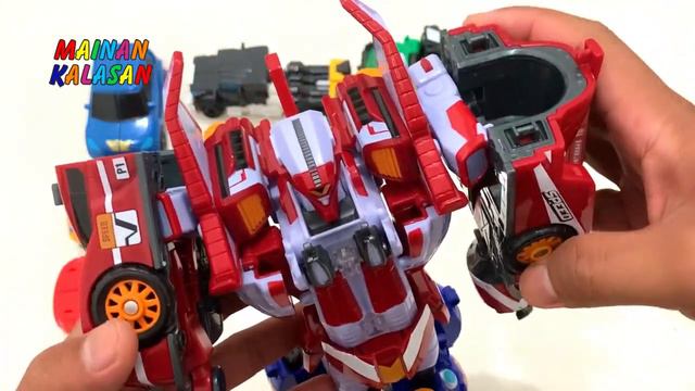 Robot Galaxy Detectives Master V Jumbo | Mini Big Troll and Mini Tritan смотреть онлайн