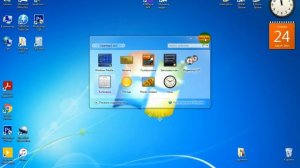 Как вывести часы на рабочий стол Windows 7 #video #windows7 #полезное_видео #windows_desktop