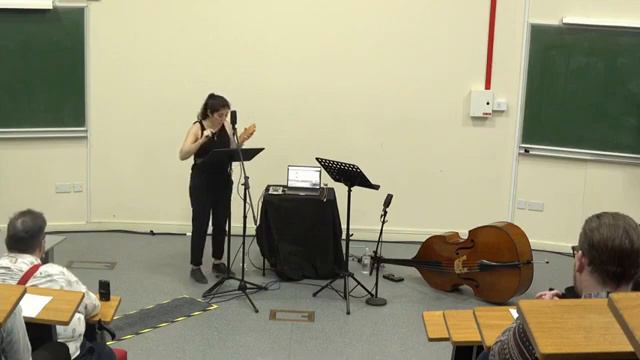 Sound Festival Stephanie Lamprea soprano and James Banner double bass смотреть онлайн